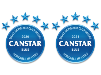 Canstar Blue Award for Portable Heating